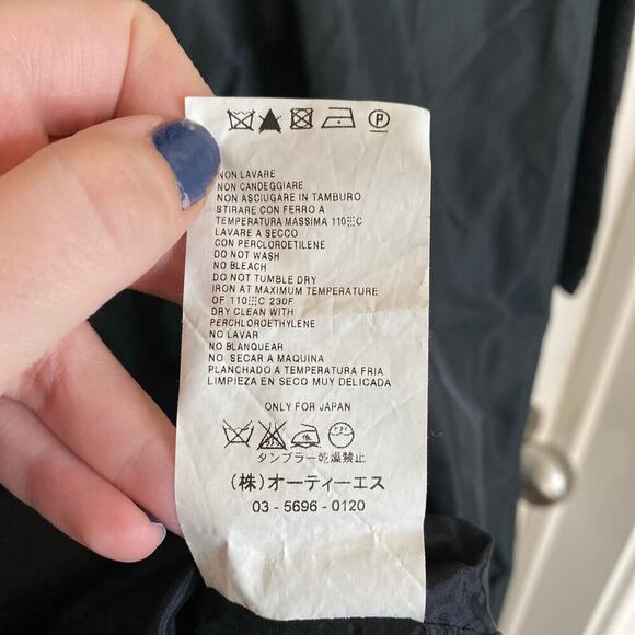 MAX MARA Wool Silk Gray Dress Long Sleeve Size 42 Medium Midi - Picture 6 of 7